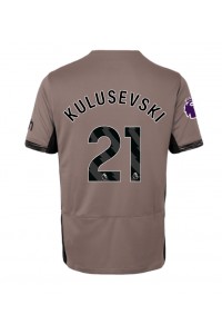 Fotbalové Dres Tottenham Hotspur Dejan Kulusevski #21 Dámské Třetí Oblečení 2023-24 Krátký Rukáv